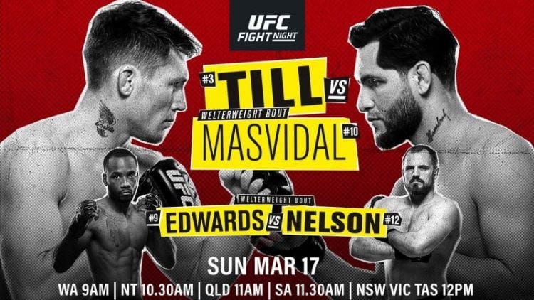 UFC Fight Night 147 Till vs. Masvidal Predictions & Betting Tips GoBet