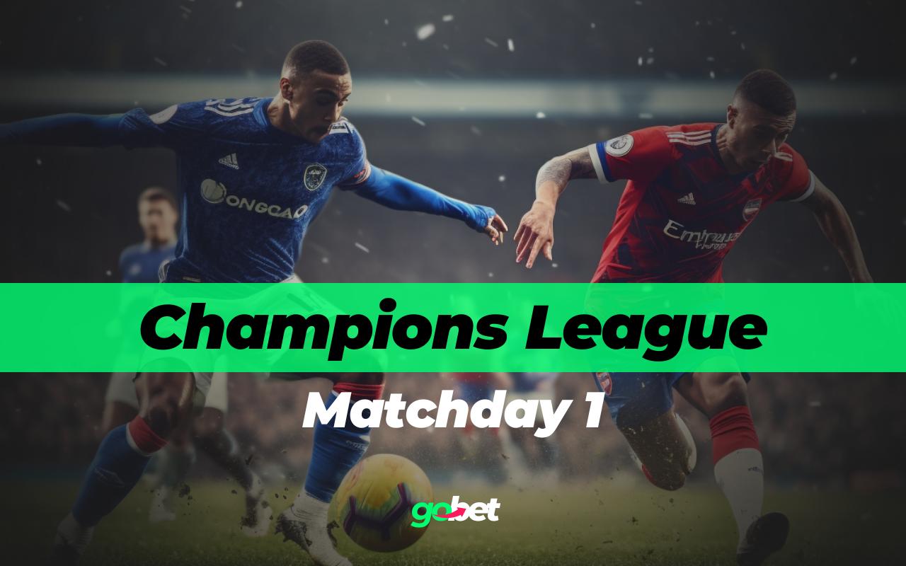 gobet champions league matchday 1 tips