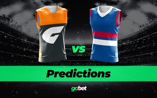 gobet gws vs western bulldogs afl tips