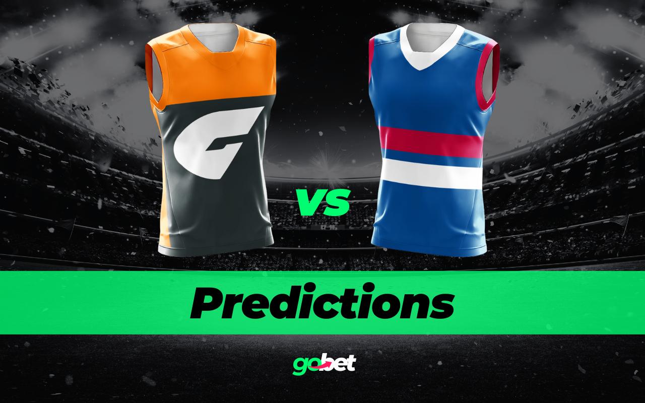 gobet gws vs western bulldogs afl tips