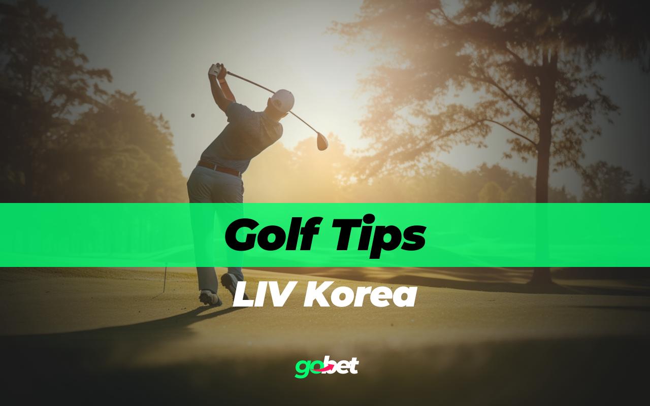 gobet liv korea golf betting tips