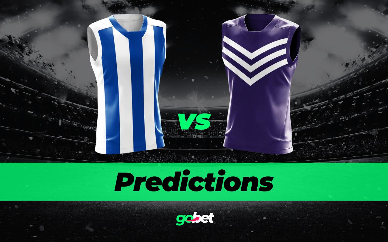 gobet north melbourne vs fremantle afl tips