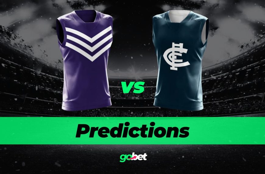 gobet fremantle vs carlton afl tips