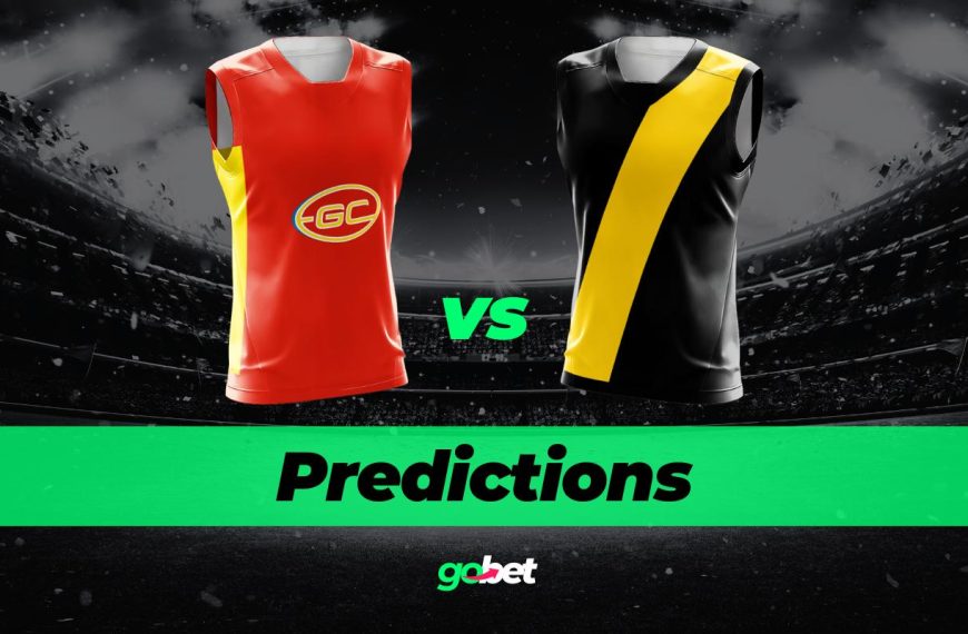 gobet gold coast vs richmond afl tips