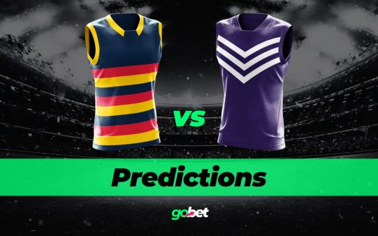 gobet adelaide vs fremantle afl tips