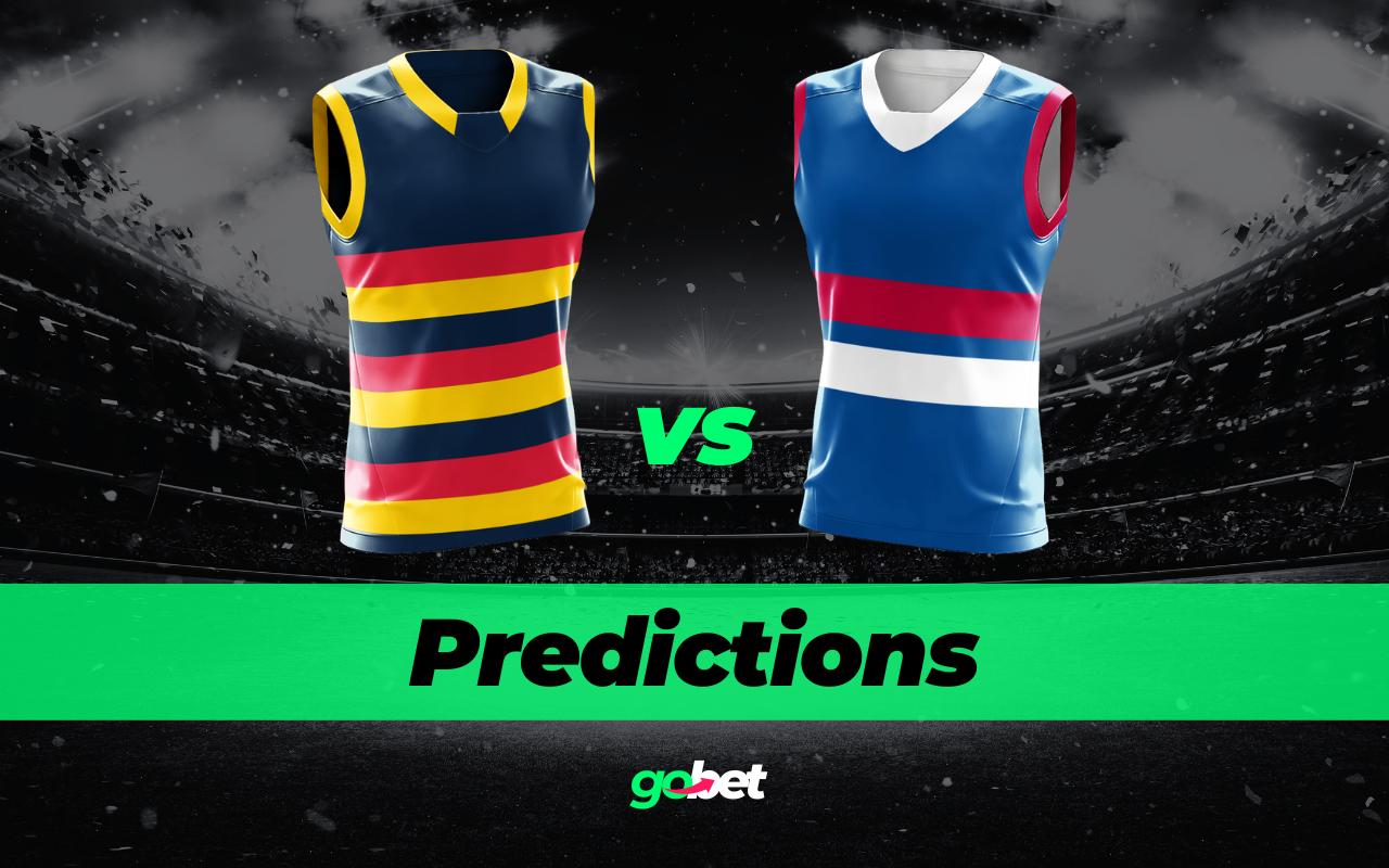 gobet adelaide vs western bulldogs afl tips