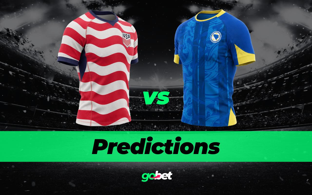 USA vs Bosnia & Herzegovina Predictions – FIFA World Cup 2026