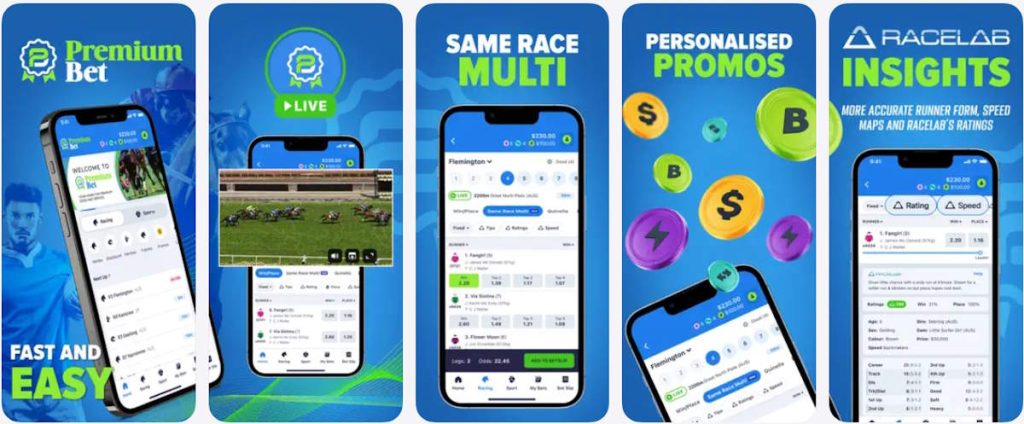 premiumbet betting app screenshot